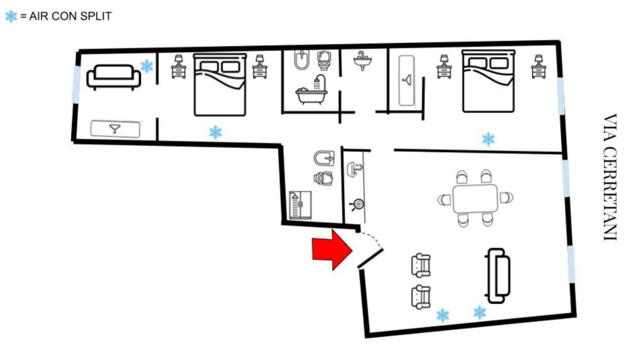 Velluto Elegant Apartment Near The Duomo Флоренция Экстерьер фото